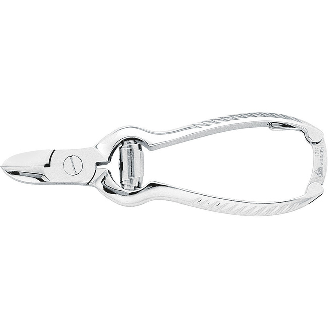 Cążki do paznokci z sprężyną 13,5 cm stal niklowana - Erbe Solingen