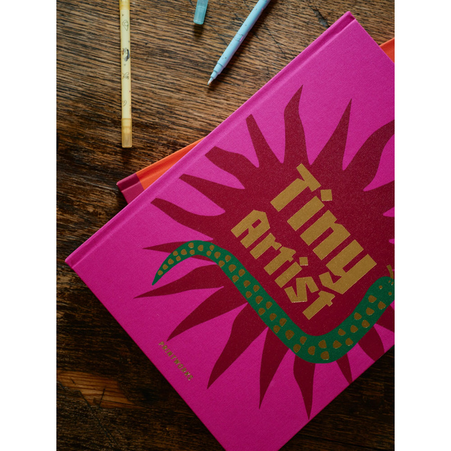 Album na prace plastyczne dziecka Printworks Tiny Artist, różowy, ramki A4