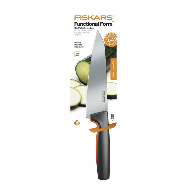 Nóż Szefa Kuchni Średni Functional Form Fiskars 1057535 - Fiskars