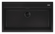 Smeg - Zlewozmywak kompozytowy QUADRA VSGX860MN Czarny