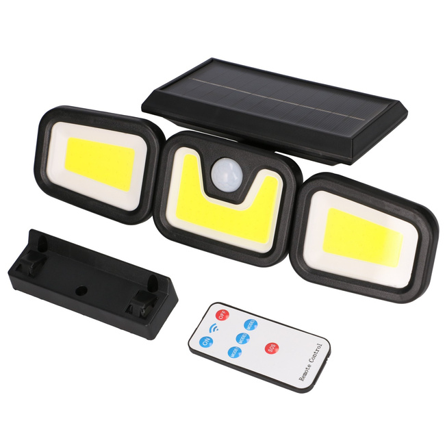 Extralink | Lampa Solarna Z Panelem Słonecznym | 3w1, Led, Czujnik Ruchu