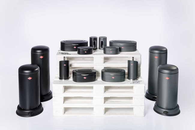 Stojak Na Papier Kuchenny Czarny Mat Wesco