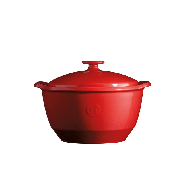 Garnek Typu One Pot - 2l - Czerwony - Emile Henry