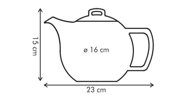 Dzbanek do herbaty Crema 1.4 l - Tescoma