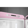 Smeg - Chłodziarko-zamrażarka FAB32RPK6 50'S STYLE - pastelowy róż