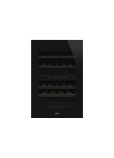Smeg - Chłodziarka na wino UNIVERSAL CVI040BE Czarny