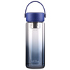 Butelka z podwójną ścianką i zaparzaczem Fuori 350 ml Granatowa 30183 - Vialli Design