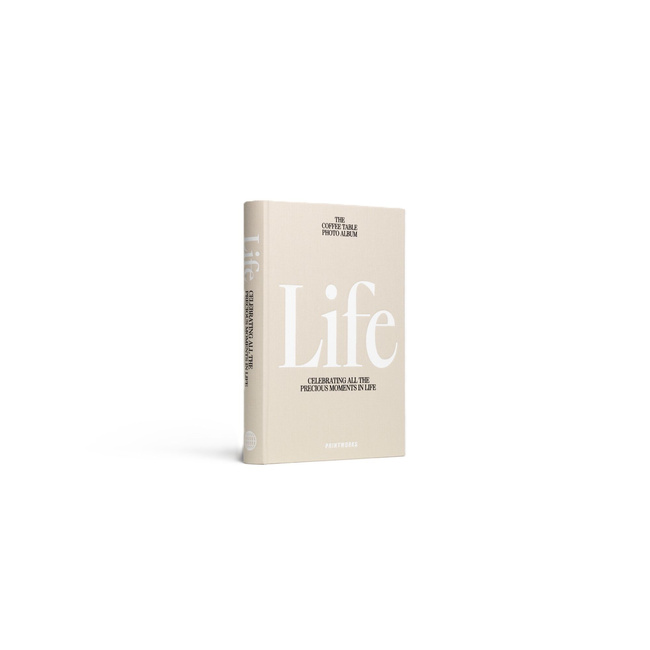 Album na zdjęcia Printworks Life w formie książki, beżowy