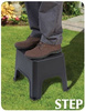 Taboret, step ogrodowy 3w1 Garland