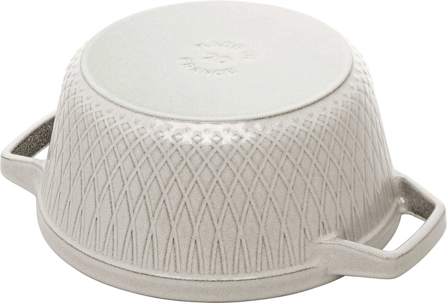 Staub Special Cocotte Garnek Żeliwny Okrągły 4 Ltr, Truflowy