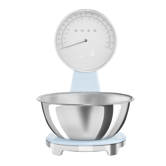 Smeg - Waga Kuchenna, Pastelowy Błękit Sda 50's Style Ksf01Pbww