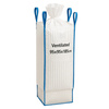 EXTRALINK Worek Big Bag wentylowany z lejem 95x95x185 cm udźwig 1200 kg do transportu i magazynowania