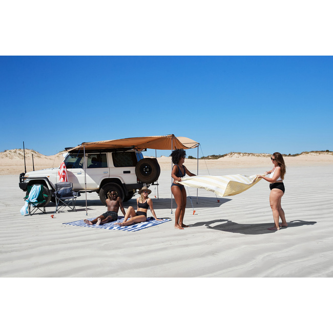 Koc piknikowy Whitsunday Blue 170 x 170 cm Dock & Bay