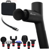Extralink Massage Gymgun Fit 2.0 Pro | Pistolet do masażu | 7 głowic, 6 trybów