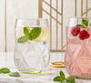Szklanki 450 ml Geo Fondo Yellow - Vialli Design