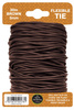 Brązowy elastyczny sznurek 3 mm, 30 m Garland