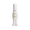 Figurka żołnierz Rituali Domestici Sullattentisto, biała, kamionka, 26 cm