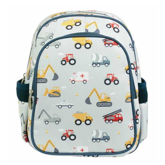Plecak dla dzieci Vehicles - mieści A4 - A Little Lovely Company