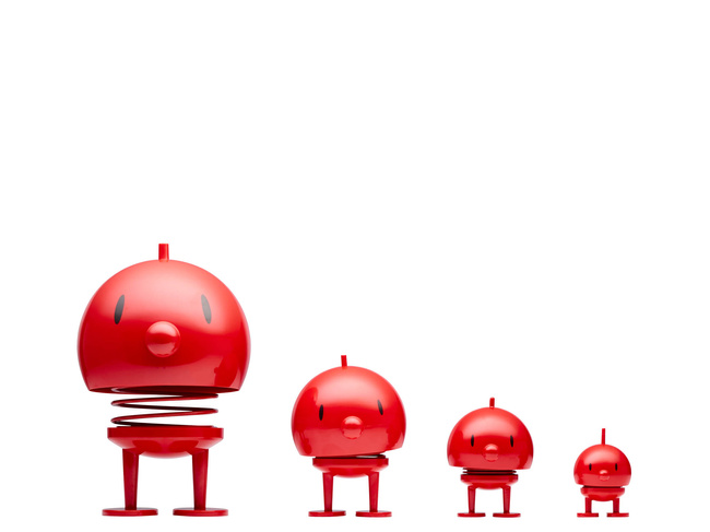 Hoptimist Bumble M Red figurka dekoracyjna do domu biura prezent