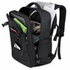 Plecak kabinowy Black Forest by Extralink KM06, czarny, 45x20x30 cm, 27 l