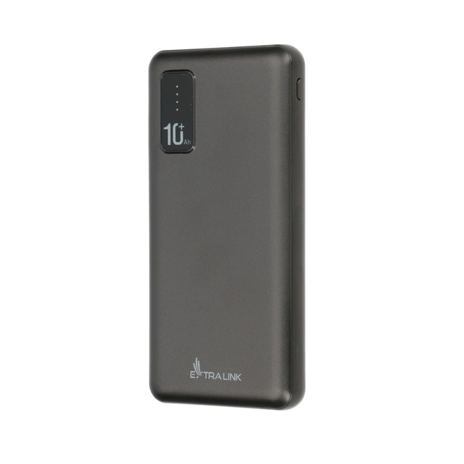 EXTRALINK EPB-098B 10000mAh Powerbank Czarny USB-C szybkie ładowanie przenośny akumulator
