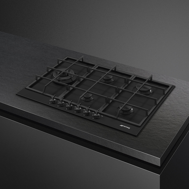 Smeg - Płyta kuchenna Classica Px375Lmb Czarny mat