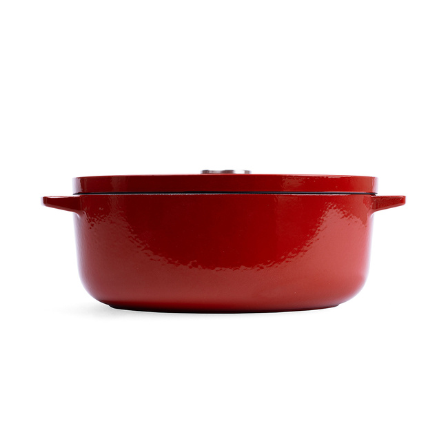 Kitchenaid Garnek Żeliwny Owalny 5,6l Empire Red