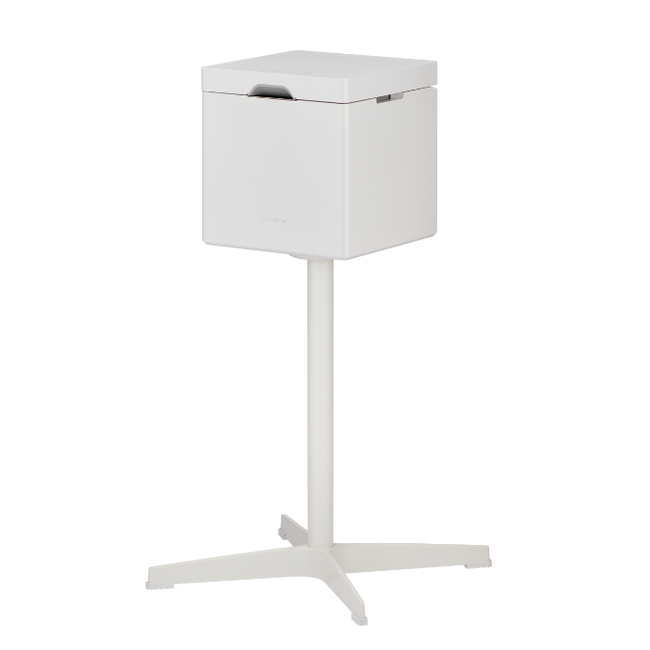 Stojak ze stali nierdzewnej do Carepod Cube Plus, biały