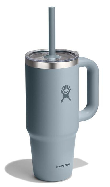 Kubek podróżny Hydro Flask Travel Tumbler 24 oz ze słomką, Shale Grey
