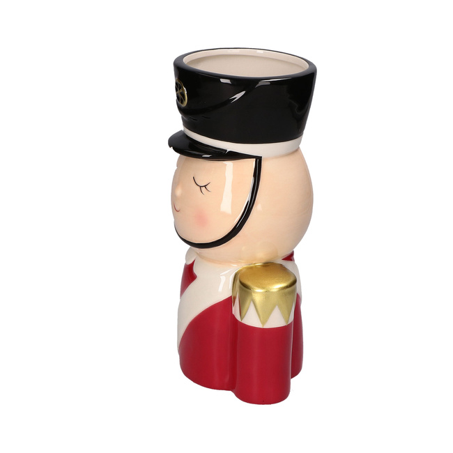Wazony ceramiczne Rituali Domestici Zumpapazum w kształcie muzyków, zestaw 2 szt., 23 cm