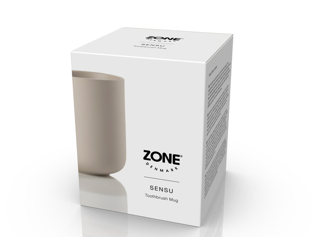 Kubek na szczoteczki do zębów Sensu Sand 34954 - Zone Denmark