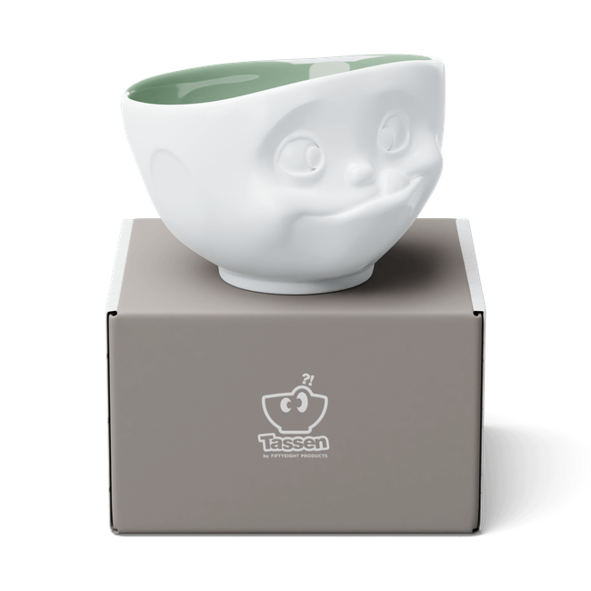 Miseczki Smakowite Buźka ciemno zielone Tassen 500 ml - 58Products