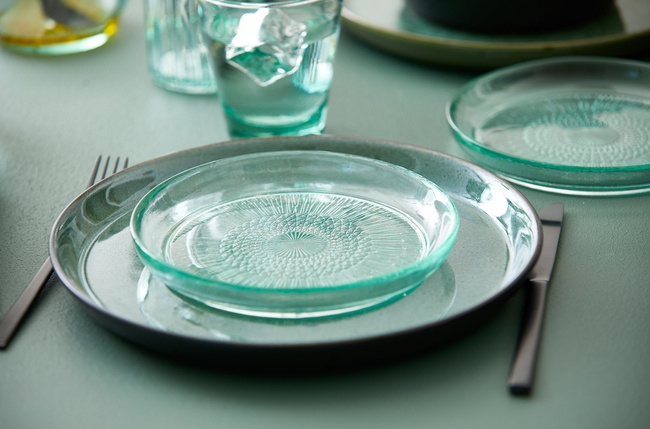 Talerz Gastro 27 cm Black/Green - Bitz