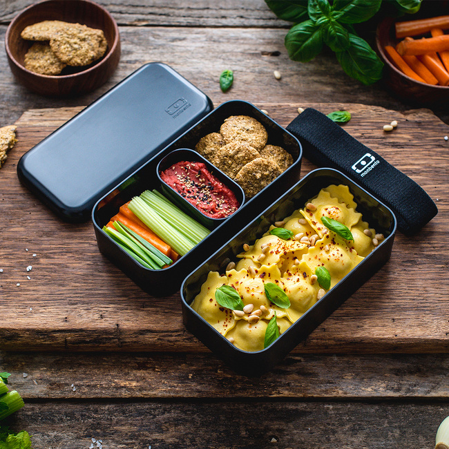 Monbento Original Bento Lunchbox 1l Black Onyx