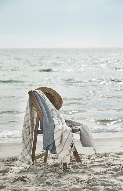 Ręcznik plażowy 95 x 175 cm Easy indigo 25169 - Södahl