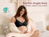 Biustonosz do karmienia Momcozy YN46 bezszwowy push-up, rozmiar M, czarny w kwiaty