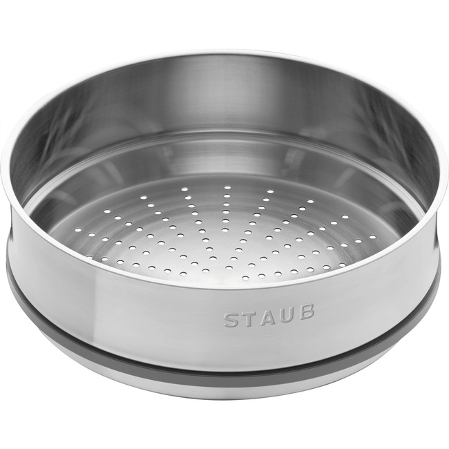 Garnek żeliwny okrągły z wkładem 3.8 ltr czerwony - Staub