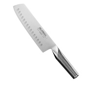 Nóż do warzyw Global G-81 Nakiri żłobiony 18 cm
