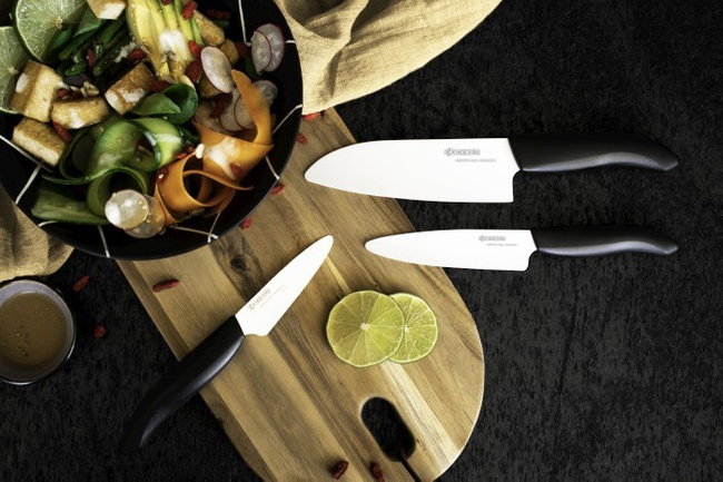 Nóż Santoku 14 cm Bio - Kyocera