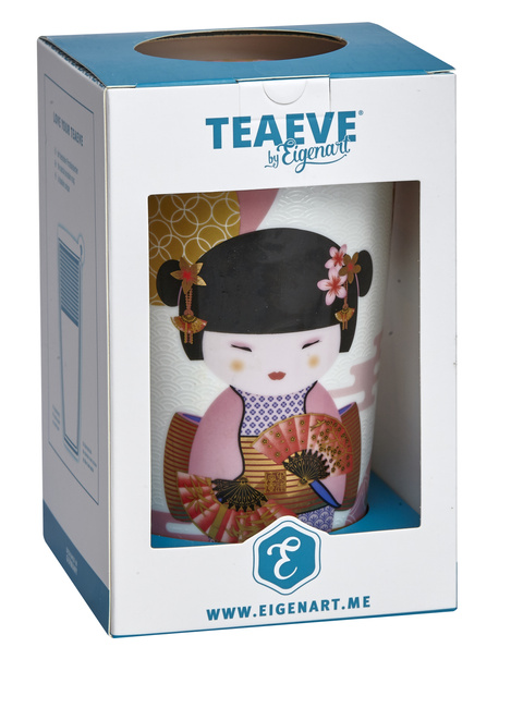 Kubek z zaparzaczem TeaEve 350ml New Little Geisha Rose - Eigenart