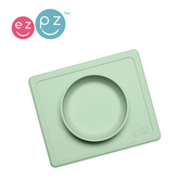 Ezpz Silikonowa miseczka z podkładką 2w1 Mini Bowl pastelowa zieleń