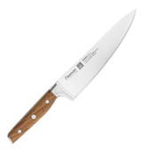 Nóż szefa kuchni Fissman Bremen 20 cm, rękojeść z czerwonego drewna