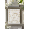 Album ślubny Printworks Happily Ever After, haftowany, beżowy, 60 stron 28 x 21 cm