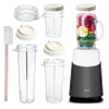 Blender Personalny II Mason Jar Ready Gray (zestaw 12 elementów) - Tribest