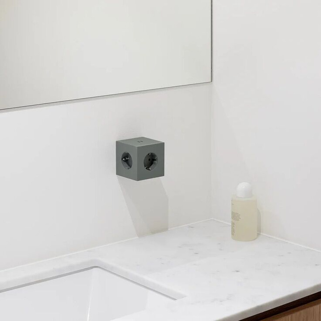 rozszerzacze gniazd z podwójnym usb-c 30 w zielone - avolt