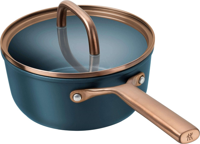 Milano Rondel 1h z pokrywką 18 cm niebieski - Zwilling