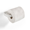 Uchwyt na papier toaletowy Rim White Zone Denmark biały aluminiowy ścienny
