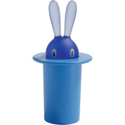 Pojemnik na wykałaczki Alessi Magic Bunny ASG16 AZ, niebieski, 14 cm