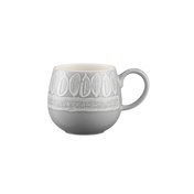 Kubki ceramiczne 350 ml Impressions Grey Leaf - Mason Cash