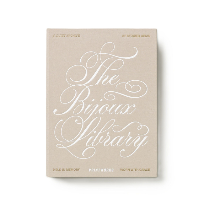 pudełka na biżuterię do przechowywania M beżowe The Bijoux Library - Printworks
